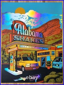 Alabama Shakes Red Rocks Edition 16/40 Foil Poster 5/24/2026