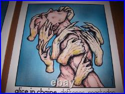 Alice In Chains Deftones Mastodon Detroit Concert 2010 Poster Jermaine Rogers