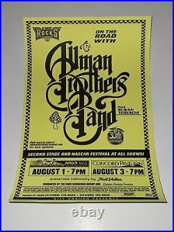 Allman Brothers Band 30th Anniversary Shoreline 1999 Original Concert Poster