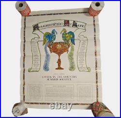 Allman Brothers Celebration of Life Music Festival 23x28.5 Concert Poster 1971