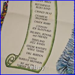 Allman Brothers Celebration of Life Music Festival 23x28.5 Concert Poster 1971