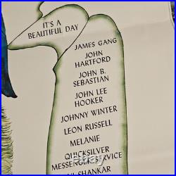 Allman Brothers Celebration of Life Music Festival 23x28.5 Concert Poster 1971