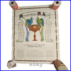 Allman Brothers Celebration of Life Music Festival 23x28.5 Concert Poster 1971