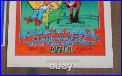 Aor 2.29 1969 Moby Grape Avalon Ballroom Concert Poster, Greg Irons Art