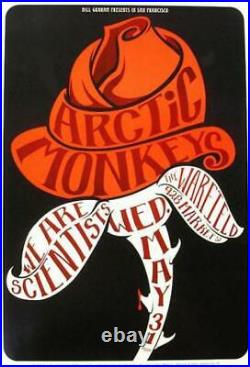 Arctic Monkeys Warfield Concert Poster Bgp339 Fillmore Original