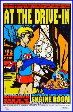 At The Drive In Poster with Murder City Devils 2000 Concert