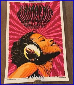 Audioslave Concert Poster 2005 Austin Texas-Rare Signed and Numbered X/12