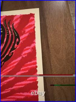 Audioslave Concert Poster 2005 Austin Texas-Rare Signed and Numbered X/12