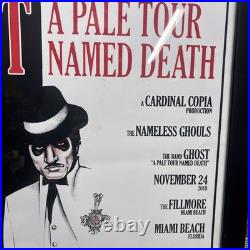 Authentic GHOST Concert Poster Cardinal Copia Miami Florida Signed Numbered READ