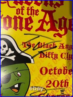 Autographed Queens of the Stone Age concert poster REAL COA