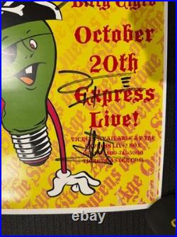 Autographed Queens of the Stone Age concert poster REAL COA