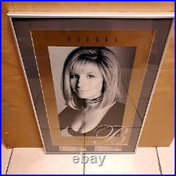 BARBRA STREISAND The Concert Gold Promo Poster & Unused Tickets 07-10-1994 MSG