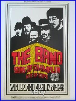 BG169-OP1 The Band Sons of Champlin Fillmore Concert Poster Bill Graham