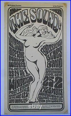 BG29-OP1A Jefferson Airplane Muddy Waters Concert Poster Bill Graham