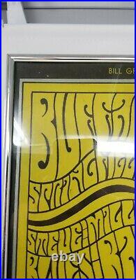 BG61 Fillmore Auditorium 1967 Concert Poster Buffalo Springfield Steve Miller