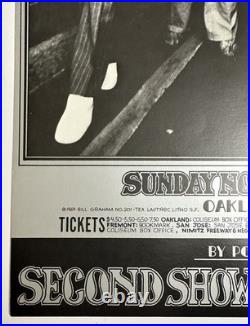 BG 201 ROLLING STONES 1969 Randy Tuten SIGNED Near Mint concert poster SALE