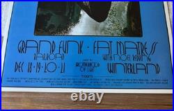 BG-207 Santana Winterland 1969 FD 1st Print Concert Poster CGC 9.6