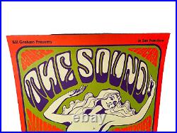 BG-29, The Sound, signed by Wes Wilson 1966 Post Concert -Type 3