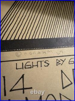 BG 97 Tim Buckley Concert Poster 1967 Bill Graham Original OP 1 Stanley Mouse