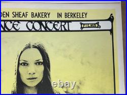 BIG BROTHER COUNTRY JOE FEB 10, 1967 BERKELY, CA CONCERT POSTER By Rehbock/Wiese