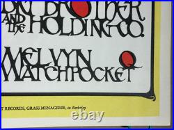 BIG BROTHER COUNTRY JOE FEB 10, 1967 BERKELY, CA CONCERT POSTER By Rehbock/Wiese