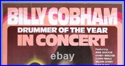 BILLY COBHAM rare vintage original Hamburg 1975 concert poster TOTAL ECLIPSE