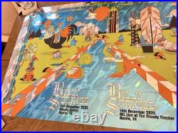 BILLY STRINGS #15/80 FOIL 2 Day Austin TX 12/13-14 2025 Concert UNCUT POSTER