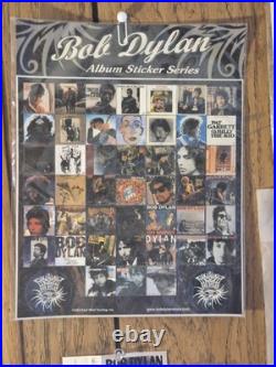 BOB DYLAN CONCERT POSTER LOT of 4 PHX/LAS/TUL/ABQ Great Shape Still in DYLAN BAG