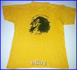Bob Marley 1977 Original Concert Tshirt From The Paramount In Seattle