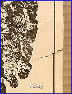 BOB MARLEY & THE WAILERS Original 1978 Concert Poster