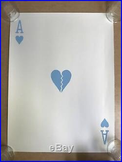 BOTH Jack White Las Vegas concert posters 8/23 & 8/24Ace of hearts & 9 of clubs