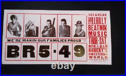 BR5-49 HATCH SHOW PRINT Robert's Western World Nashville 1996 Concert Poster