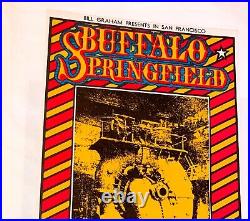 BUFFALO SPRINGFIELD BG 98 2nd Printing FILLMORE concert poster Mint