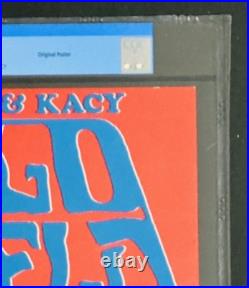 BUFFALO SPRINGFIELD Santa Barbara 1967 Concert Poster N Young AOR 3.39 CGC 9.8