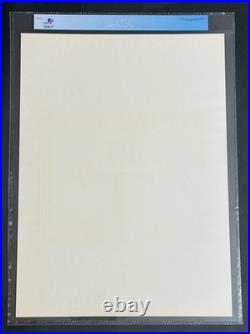 BUFFALO SPRINGFIELD Santa Barbara 1967 Concert Poster N Young AOR 3.39 CGC 9.8