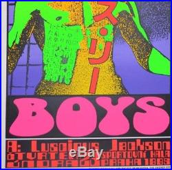 Beastie Boys / Frank Kozik / Bruce Lee / Silkscreen Concert Poster Prague 1995