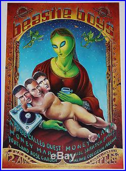 Beastie Boys a Tribe Called Quest 1998 Original Concert Poster by Emek