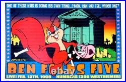 Ben Folds Five Concert Poster 1998