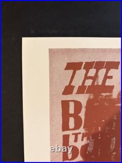 Big Brother & The Holding Company Vintage 1967 Moscoso Concert Poster Family Dog