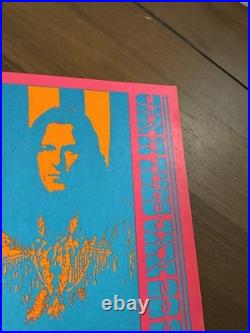 Big Brother & the Holding Company Neon Rose #3 Concert Poster Matrix First Print