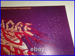 Bill Graham-1968 Fillmore Concert Poster-BG#132-Chambers Brothers-Burdon/Animals