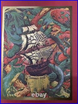Billy Strings Concert Poster Summer Tour 2026 Williams Gold Foil Print Ship