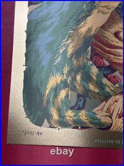 Billy Strings Concert Poster Summer Tour 2026 Williams Gold Foil Print Ship