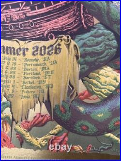 Billy Strings Concert Poster Summer Tour 2026 Williams Gold Foil Print Ship