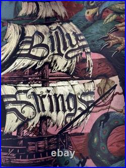 Billy Strings Concert Poster Summer Tour 2026 Williams Gold Foil Print Ship