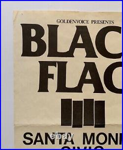 Black Flag Concert Poster Flyer Raymond Pettibon Punk