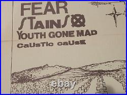 Black Flag Original Concert Poster Devonshire Downs 1981