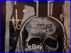 Black Label Society Signed Autographed Concert Tour Vinyl Poster Zakk Wylde