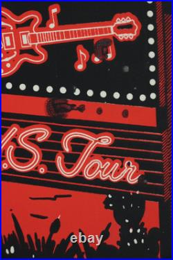 Black Pumas 2021 Tour Concert Poster Lithograph