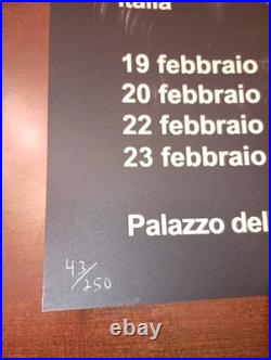 Black Sabbath 18x24 Concert Tour Poster 1973 Italy #42/250 Matt Ryan Tobin